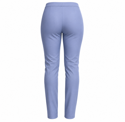 Plus size women's trousers sewing pattern TR109 — back view
