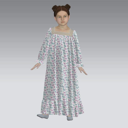 Modern clothing sewing pattern — DXF and PDF files included