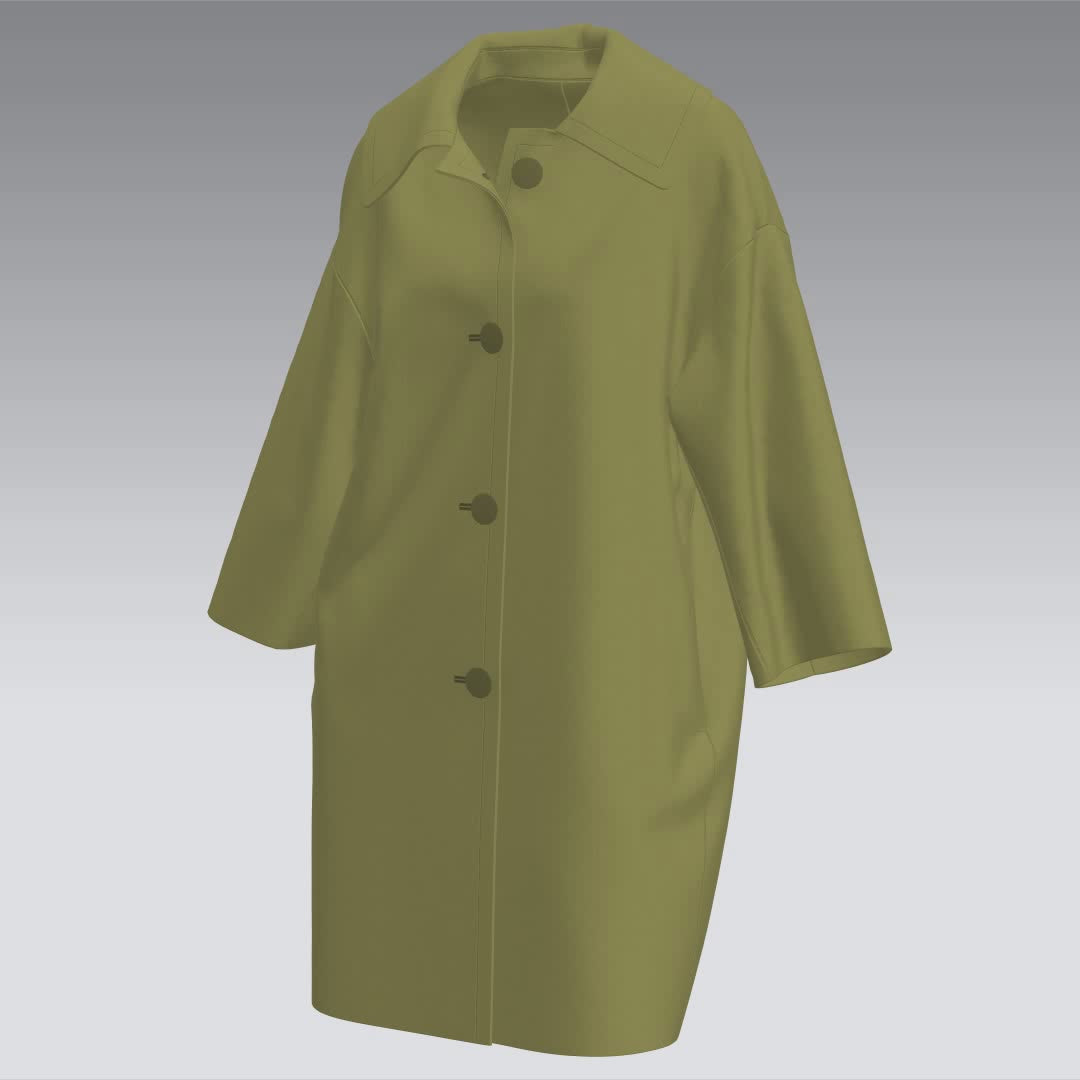 Modern clothing sewing pattern — DXF and PDF files included