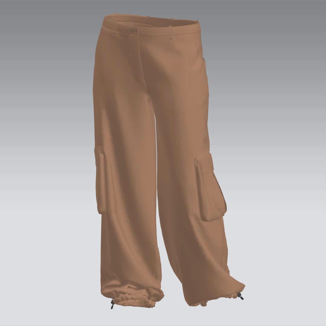 Modern clothing sewing pattern — DXF and PDF files included