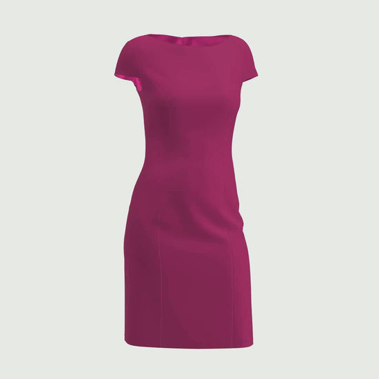 Digital sewing pattern in DXF and PDF format