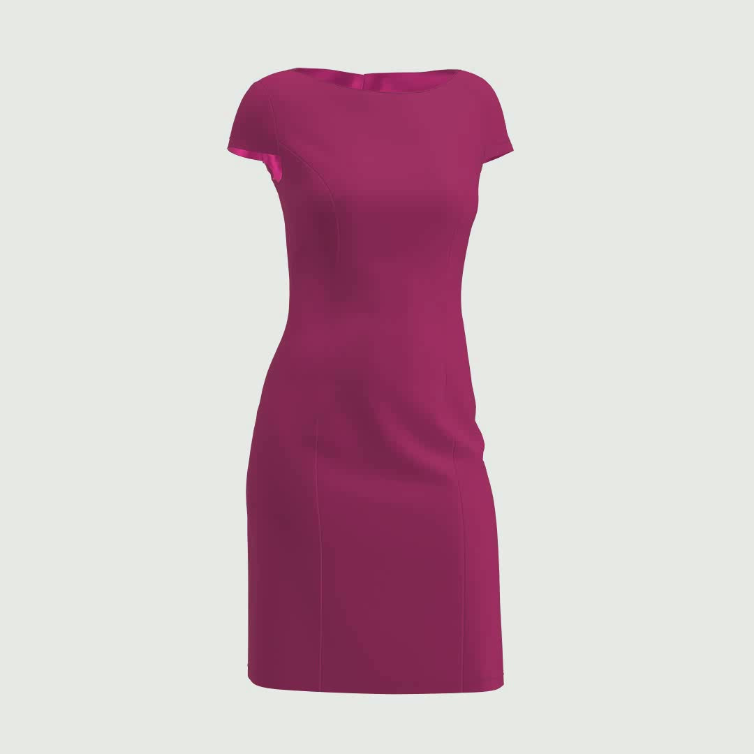 Digital sewing pattern in DXF and PDF format