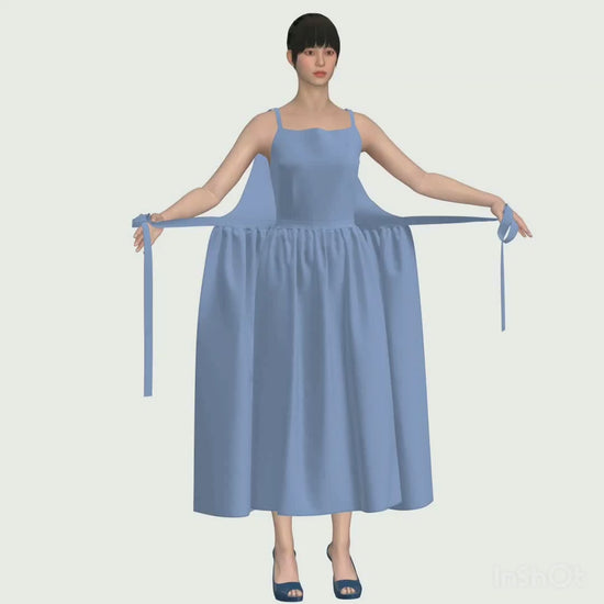 Modern clothing sewing pattern — DXF and PDF files included