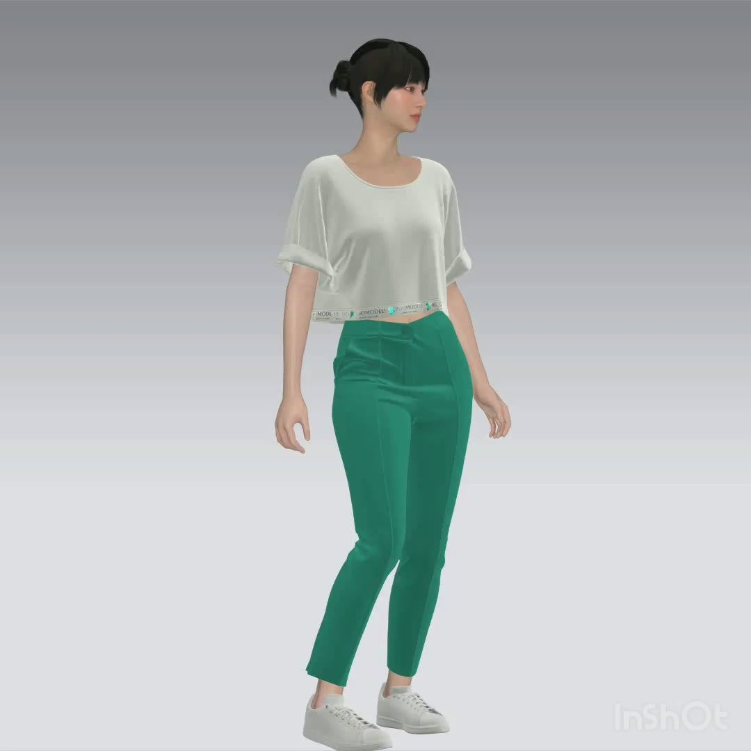 Digital sewing pattern in DXF and PDF formats for download