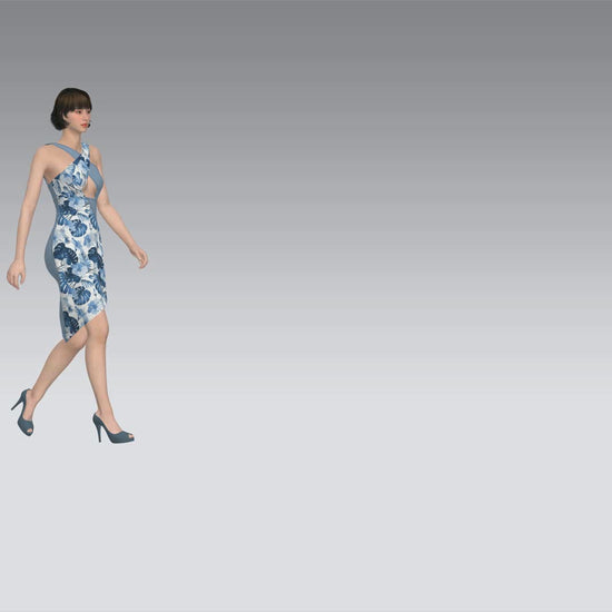 Digital sewing pattern in DXF and PDF formats for download