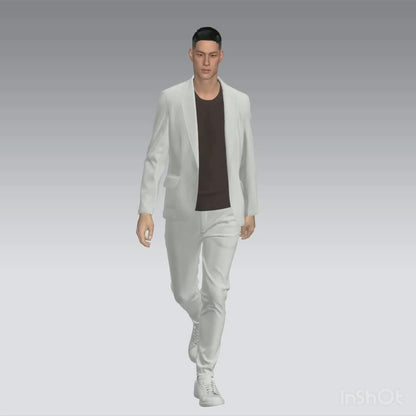 Digital clothing pattern for download – DXF & PDF formats included
