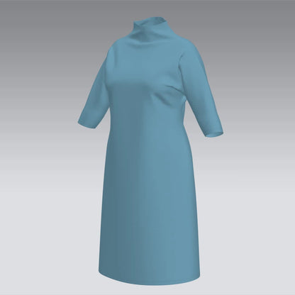 PDF Sewing Pattern: Women Dress XL Sizes- DV102 (instant download)