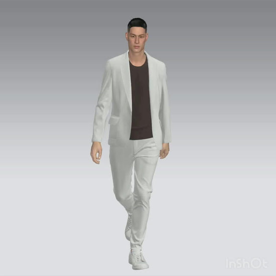 Digital clothing pattern for download – DXF & PDF formats included