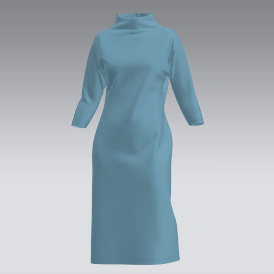 Garment sewing pattern available in DXF and PDF formats