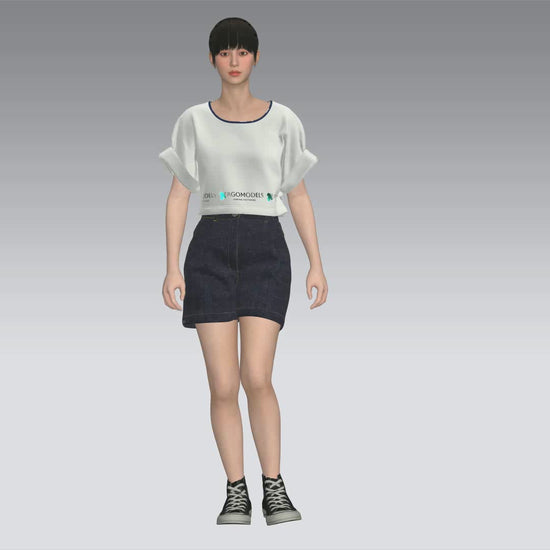 Digital clothing pattern for download – DXF & PDF formats included