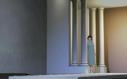 PDF Sewing Pattern: Women Dress - DV102  (instant download)